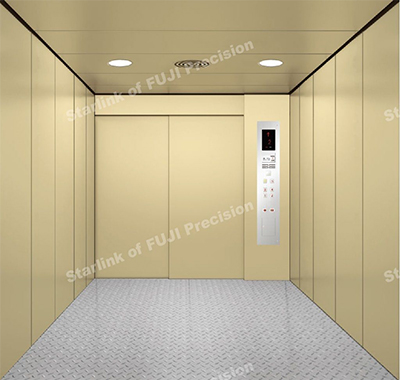 Machine room frieght elevator
