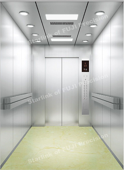 Safe hospital elevator