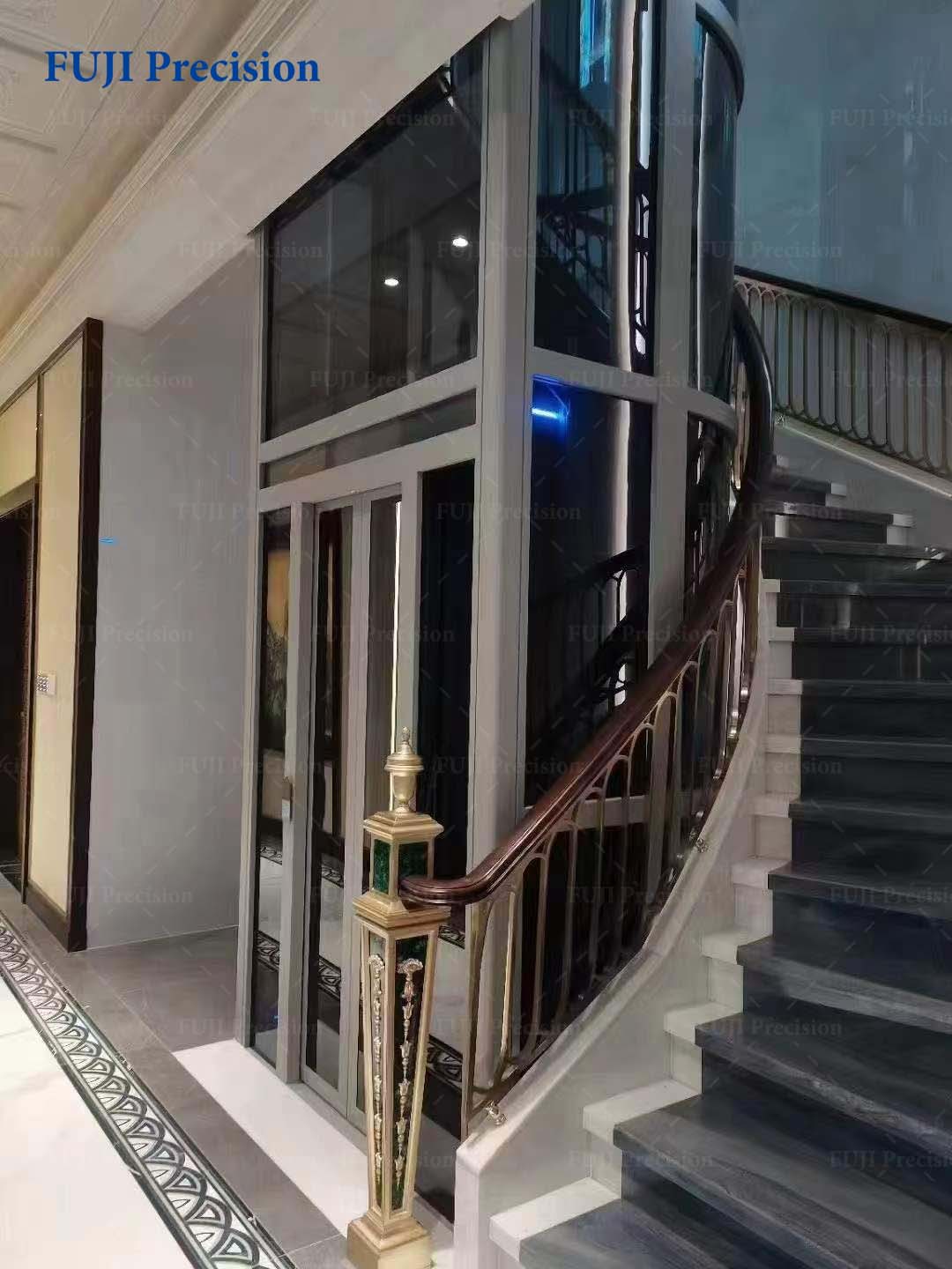 How much does a home elevator cost for a multi-storey villa?