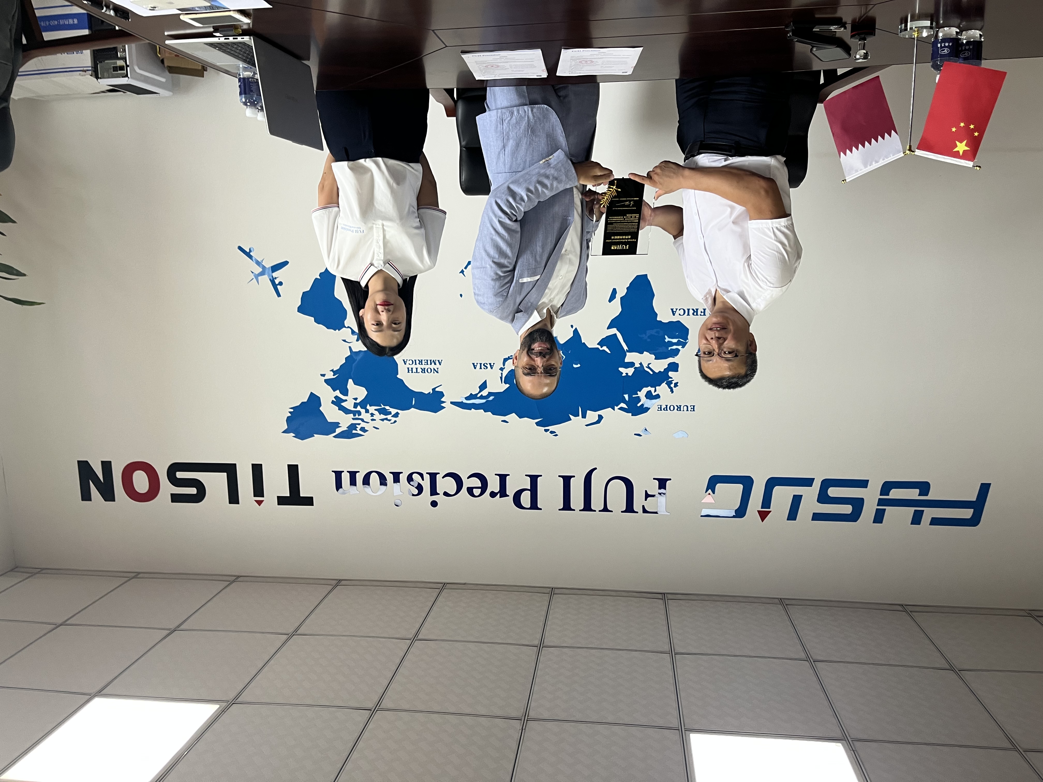 Congratulations to Qatar Exclusive Agent for signing contract with FUJI Precision