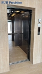 Black Titanium Passenger Elevator Qatar Villa Elevator