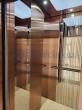 Bronze etched stainless steel elevator car, from Middle East customers