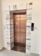 Bronze etched stainless steel elevator car, from Middle East customers