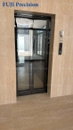 Black Titanium Passenger Elevator Qatar Villa Elevator