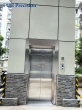 Outdoor elevator, made by FUJI Precision, project in Shaanxi, China